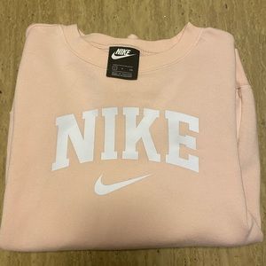 Nike pink sweatshirt